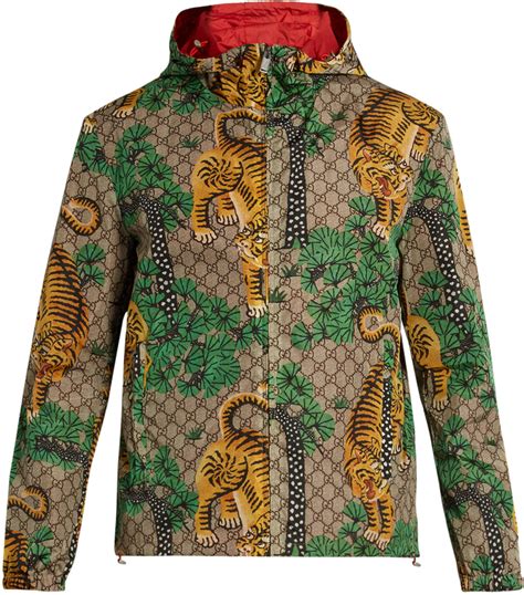 gucci windbreaker tiger replica|gucci tiger print.